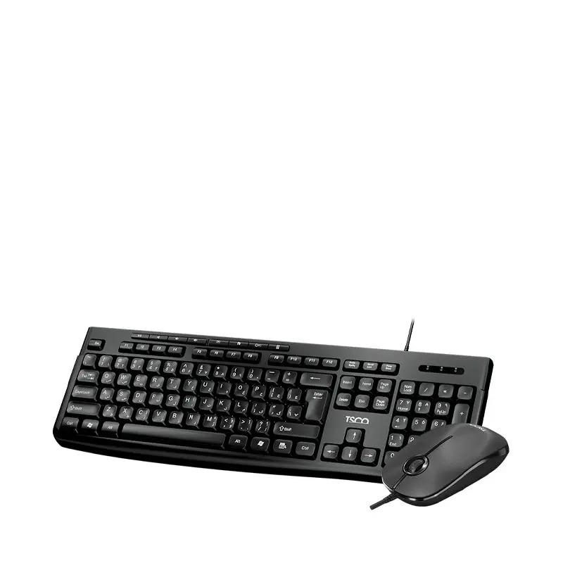 کیبورد و ماوس با سیم تسکو مدل TKM 8057-1